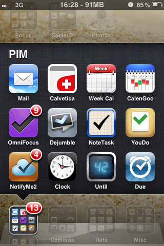 iPhone productivity apps