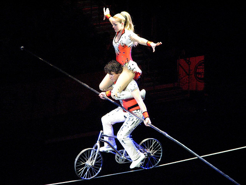 It's a delicate balancing act